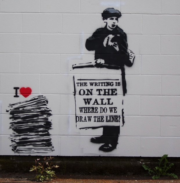 #36 The writing on the&nbsp;wall