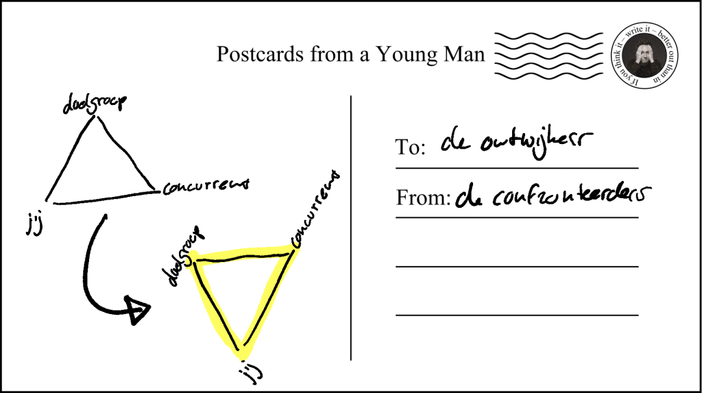 Postcard #23 De omgekeerde&nbsp;driehoek